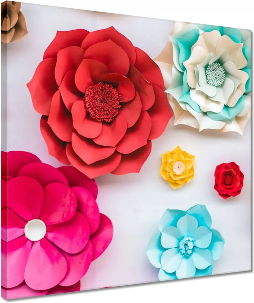 Vászonkép 40x40 Virágok