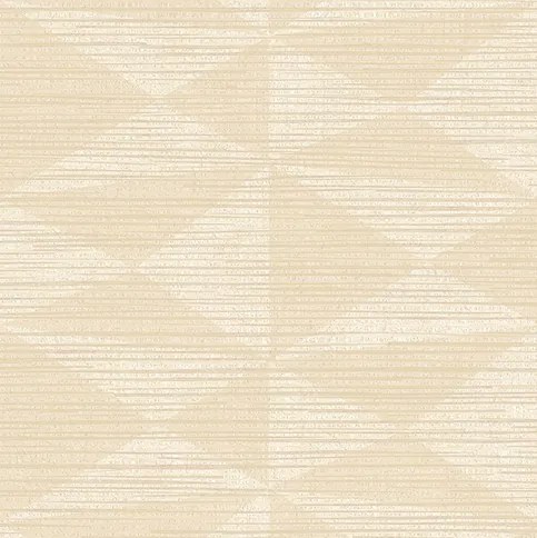 Fali tapéta háromszögek világos bézs MA3207