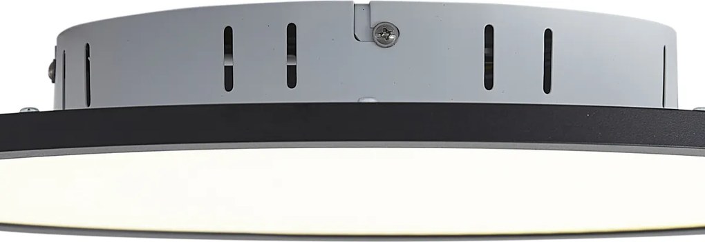 Okos LED panel fekete 40 cm LED-del, Dim to Warm funkcióval és távirányítóval - Knob