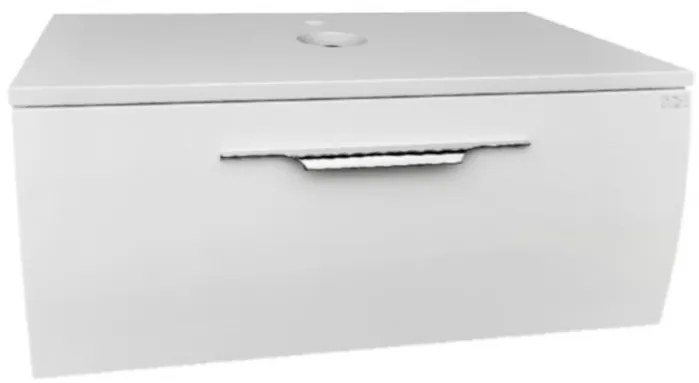 TMP MOON 80 cm fali fürdőszobabútor mosdó nélkül - Top Counter mosdókhoz