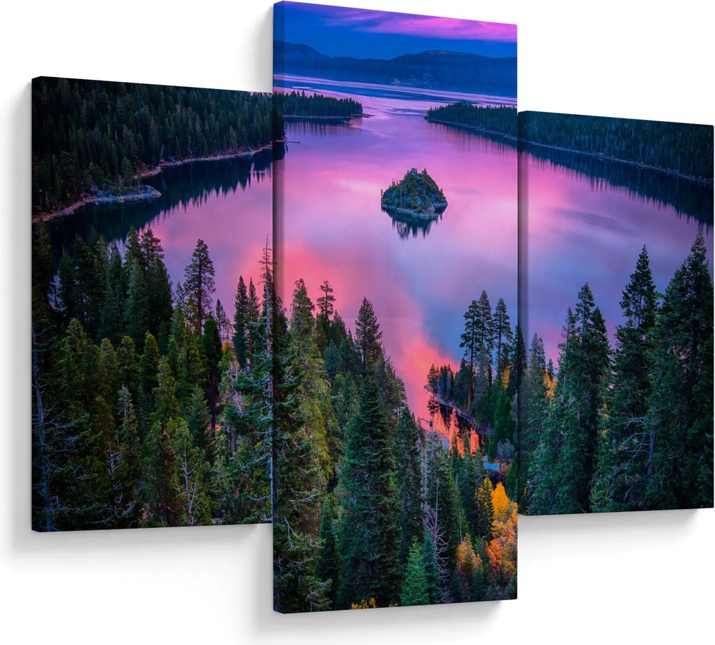 Kép - Lake Tahoe, Sierra Nevada, Kalifornia, USA (90x60 cm)