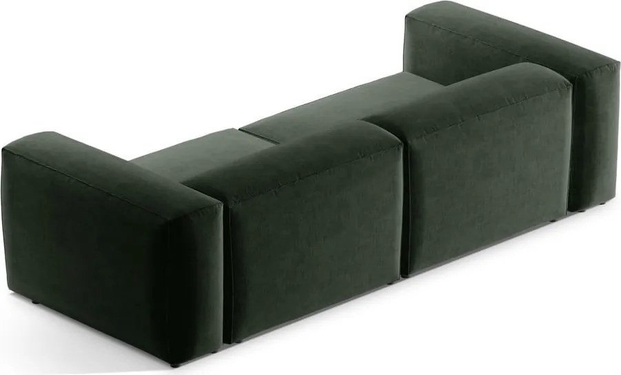 Zöld kanapé 264 cm Bergamo – Cosmopolitan Design
