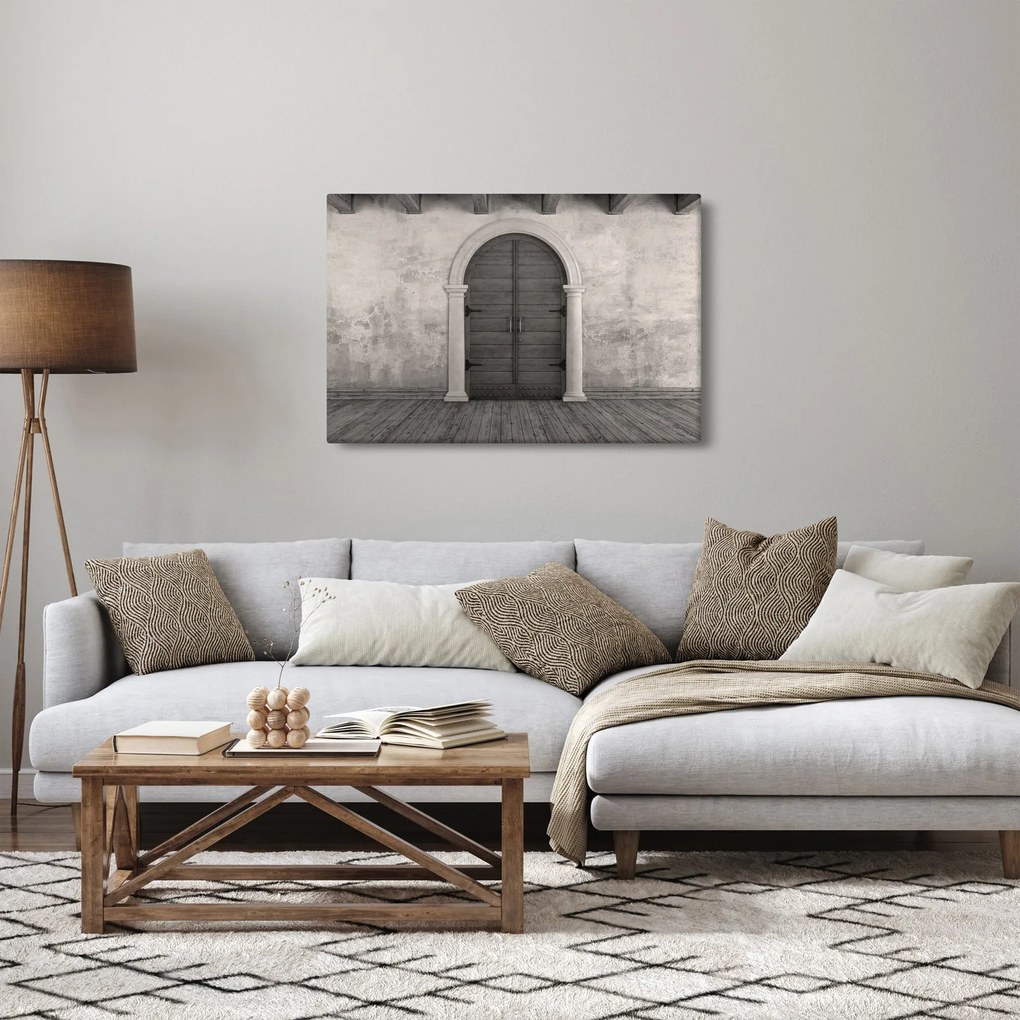 Kép - Titokzatos ajtó (90x60 cm)