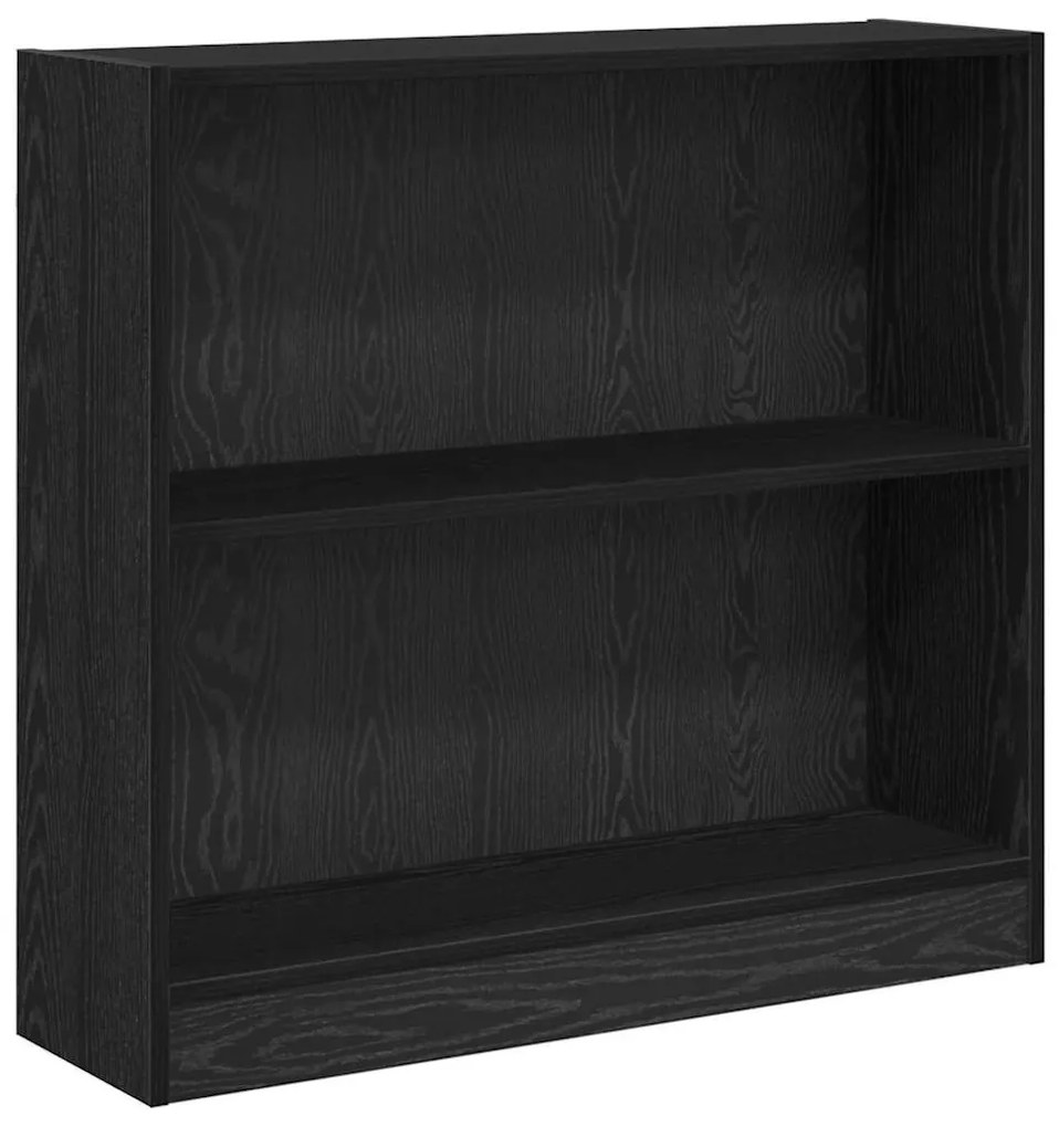 Könyvespolc Musta tammi 80 x 24 x 76 cm Faanyag