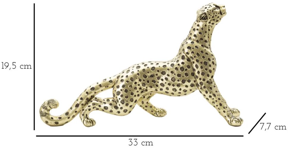 Leopárdpontos ülés 33x7,7x19,5 cm