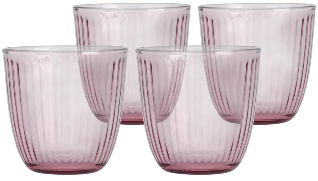 Pink pohárkészlet 295 ml, 6 db
