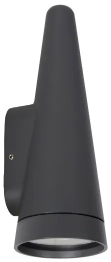 Lucide 27803/01/29- Kültéri fali lámpa WIZARD 1xGU10/35W/230V IP54 fekete