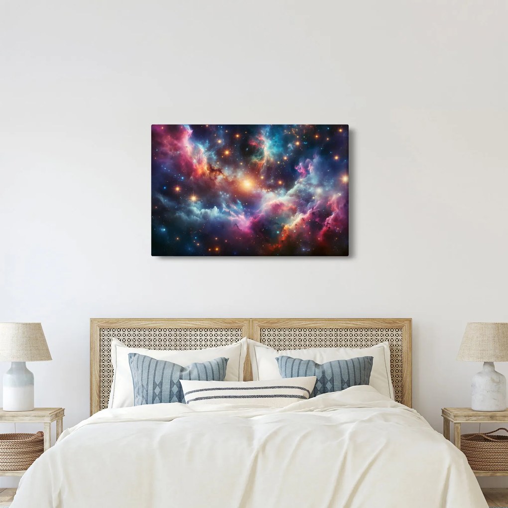 Kép - Sötét univerzum (90x60 cm)