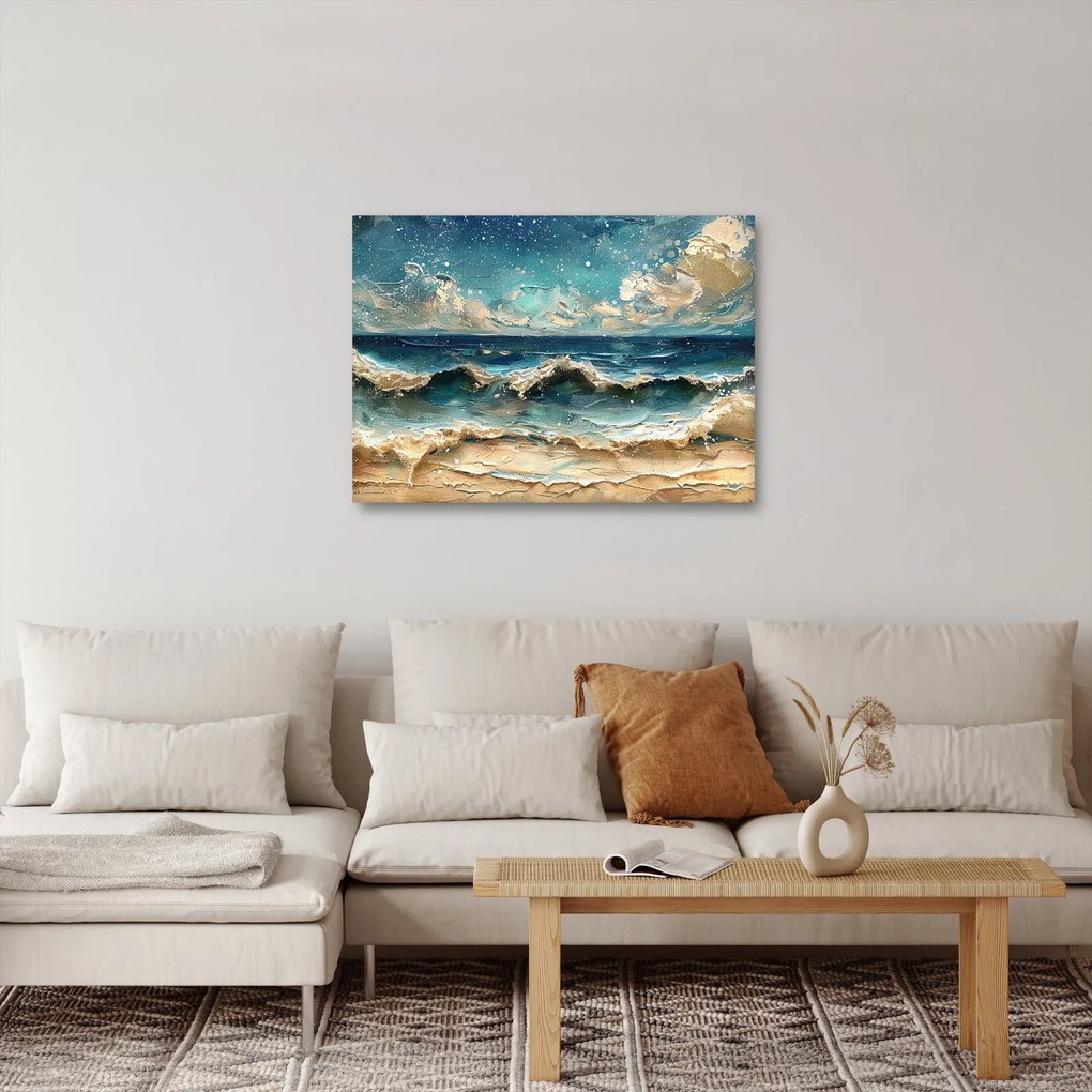 Kép - A tenger festése (70x50 cm)