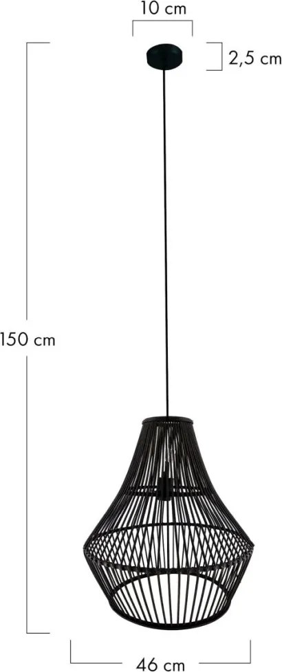 Dijk BAMBOO 55704-074 Függőlámpa 1x40W/E27 IP20