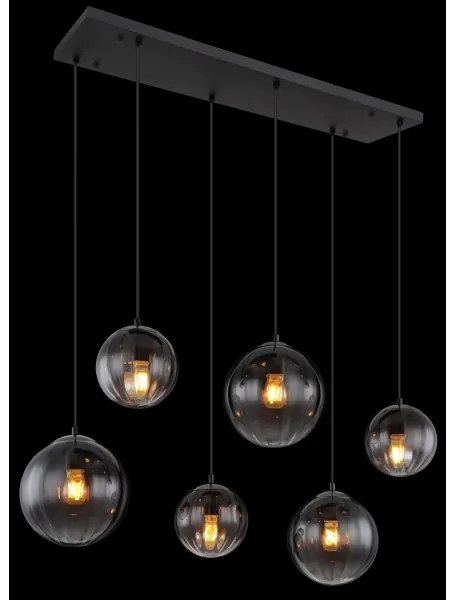 Globo 15216-6 - Csillár zsinóron DALLERTA 6xE27/60W/230V