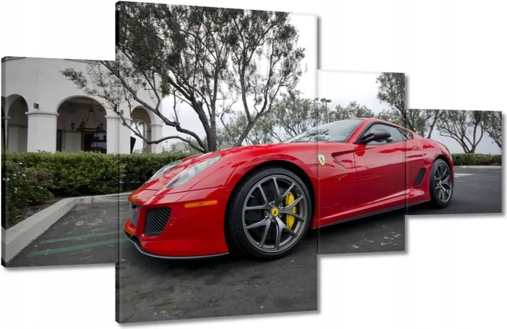 Képek 130x80 Piros Ferrari autó