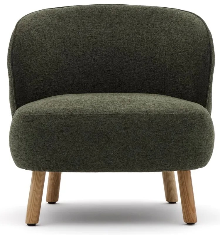 Zöld zsenília fotel Ulit – Kave Home