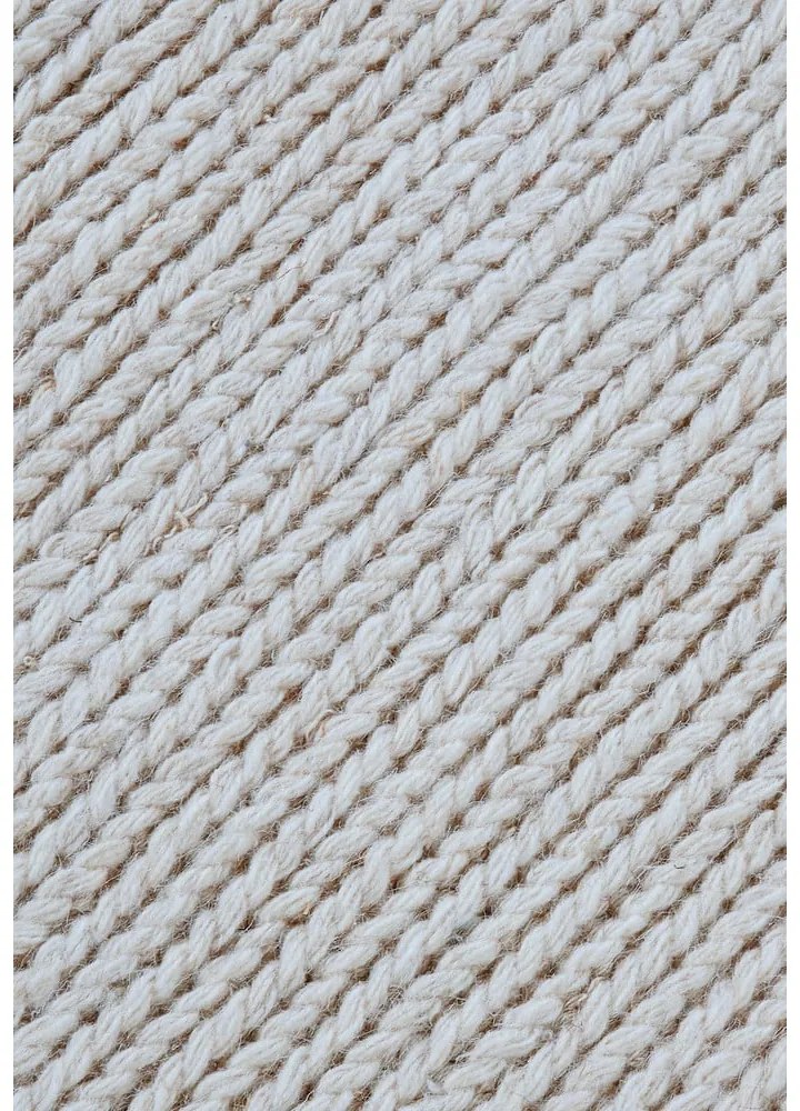 Fehér kézi szövésű gyapjú kerek szőnyeg ø 160 cm Francois – Villeroy&amp;Boch