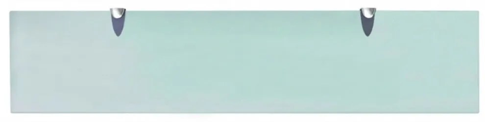 2 db lebegő üvegpolc 90 x 20 cm 8 mm