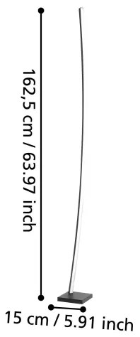 Eglo 99715 - LED Állólámpa PICACHA LED/25,7W/230V
