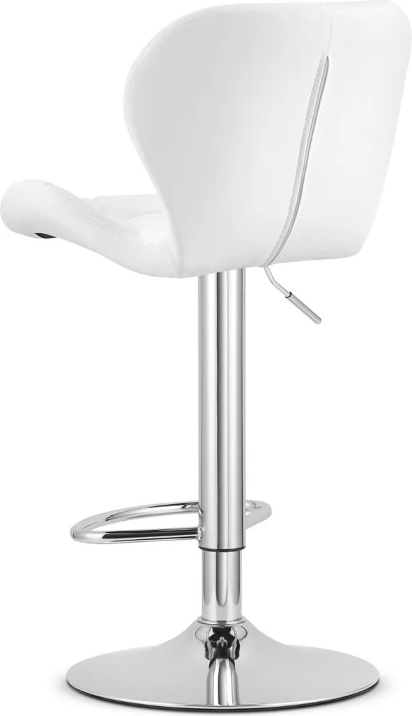 AKCIÓ Műbőr bárszék WEST, fehér II. osztály