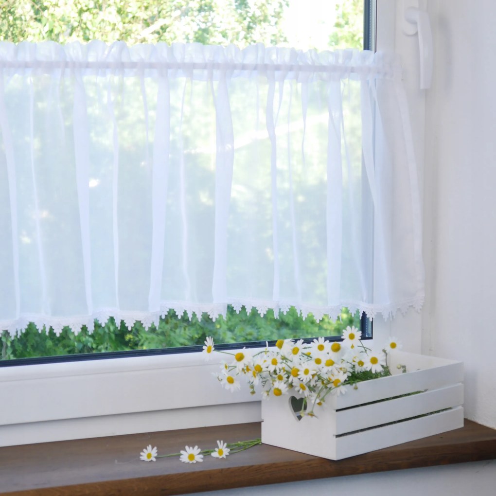 Irigy Hónaljmirigy Fátyol Fehér Finom Gipsz 280x60