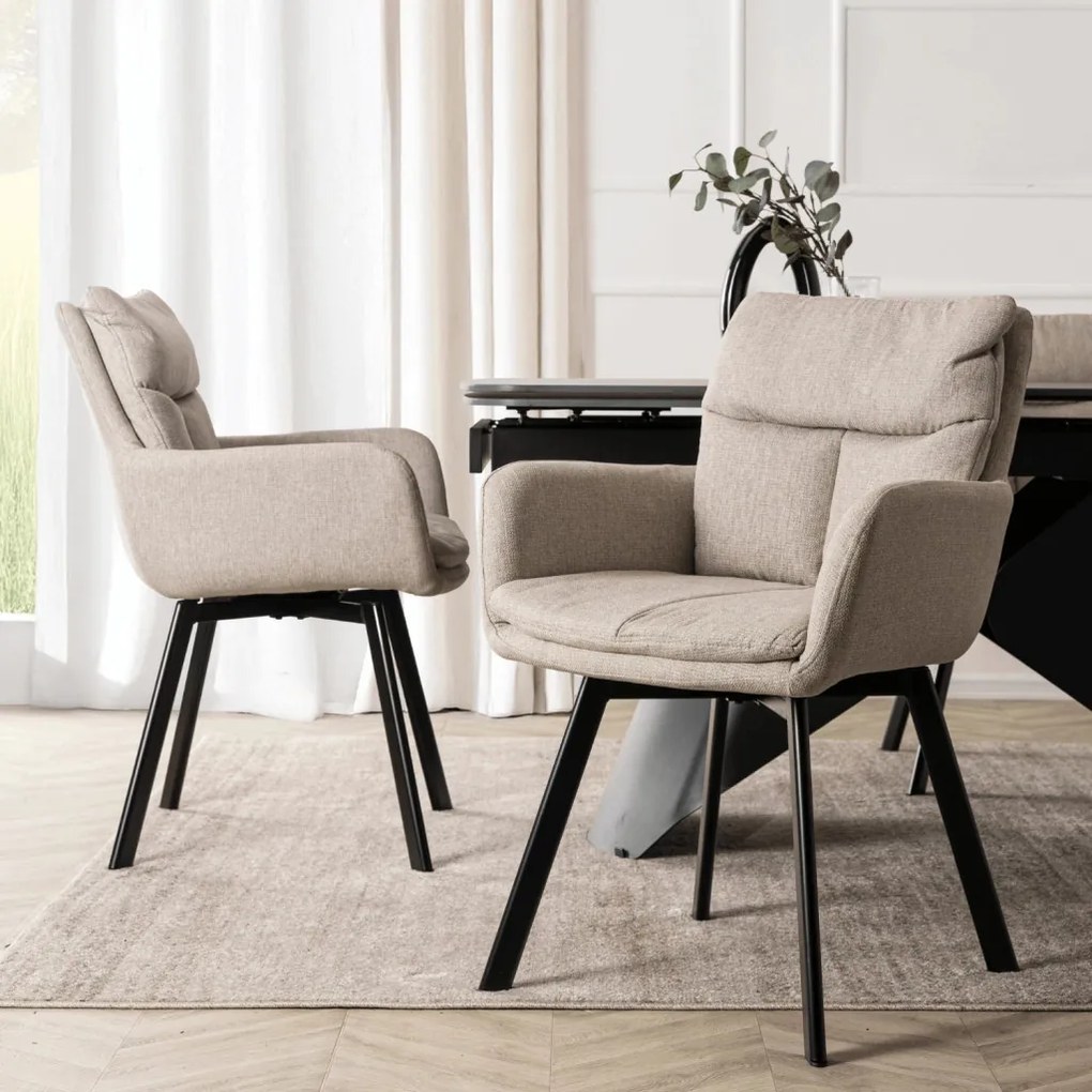 CORTADO forgószék, bézs