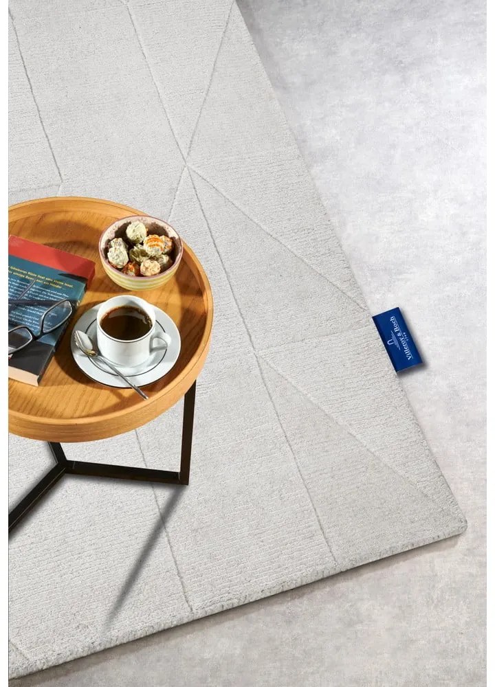 Krémszínű kézi szövésű gyapjú szőnyeg 190x280 cm Ursule – Villeroy&amp;Boch