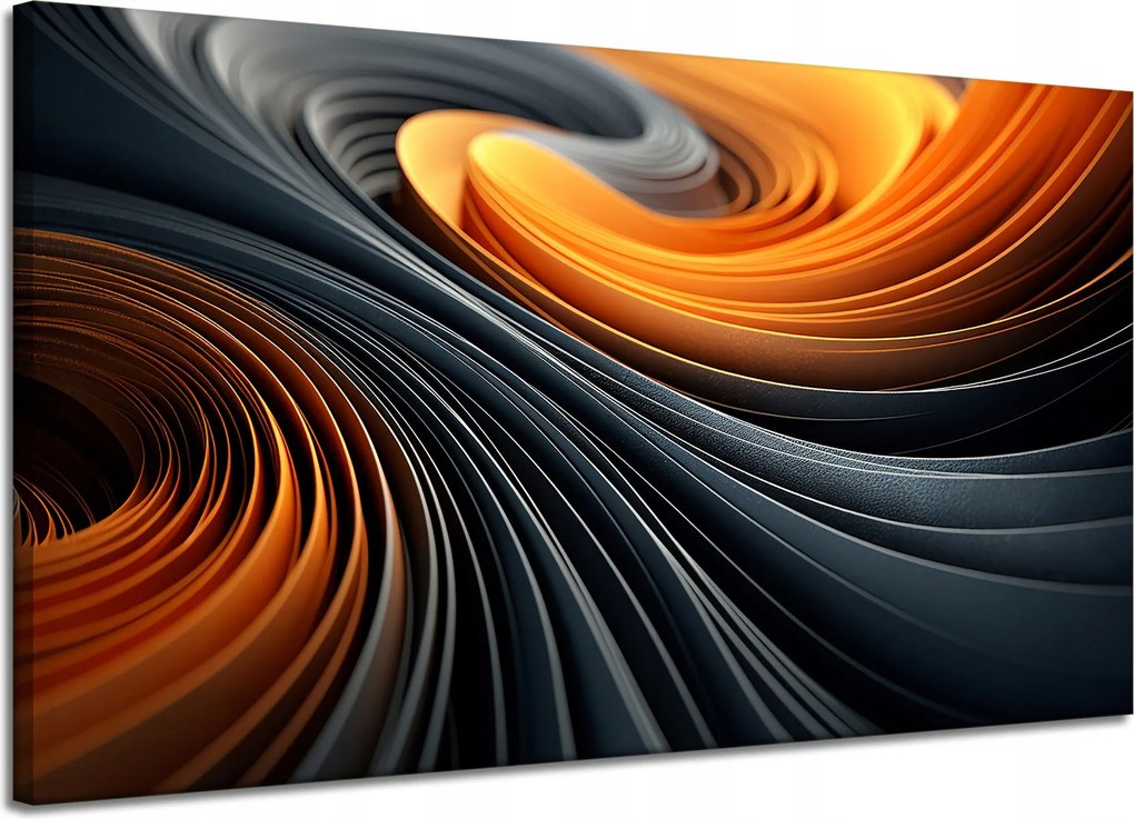 Vászonkép Absztrakt Örvény Spirálok 120x70