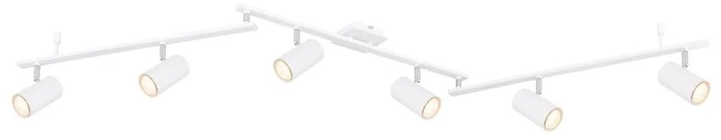 Globo 57910-6W - Spotlámpa ROBBY 6xGU10/35W/230V fehér