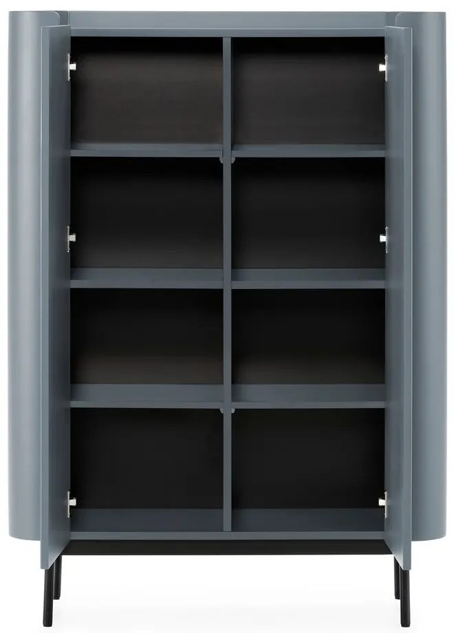 Szürkéskék szekrény 100x140x40 cm Willa – MOME