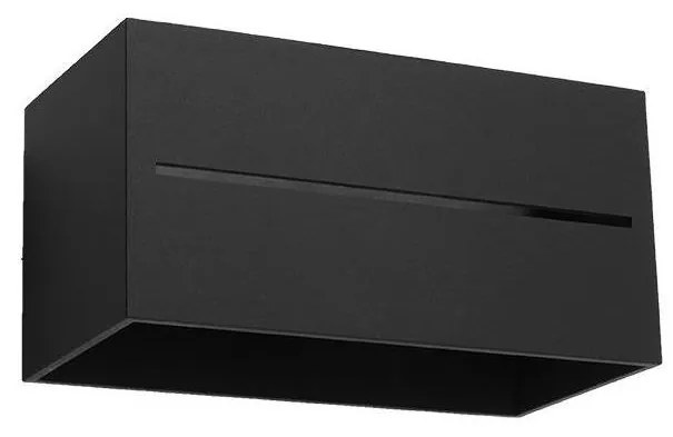 Fali lámpa LOBO 2xG9/40W/230V fekete