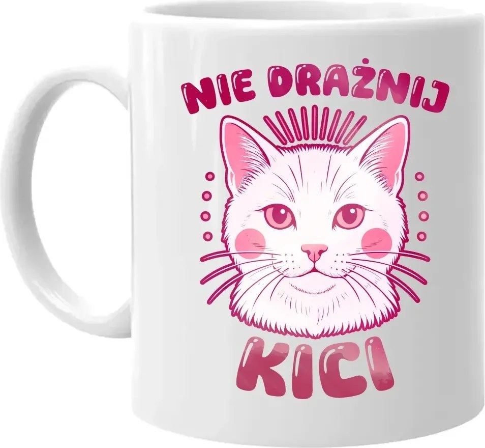 Ajándék bögre Vicces nyomott mintás bögre Ne bosszantsd a cicákat