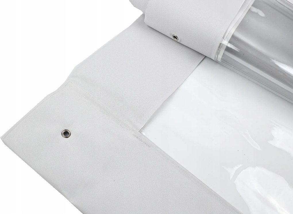 Ponyva Átlátszó Pvc Fólia Takaróponyva Méretre Kerek 100X150CM