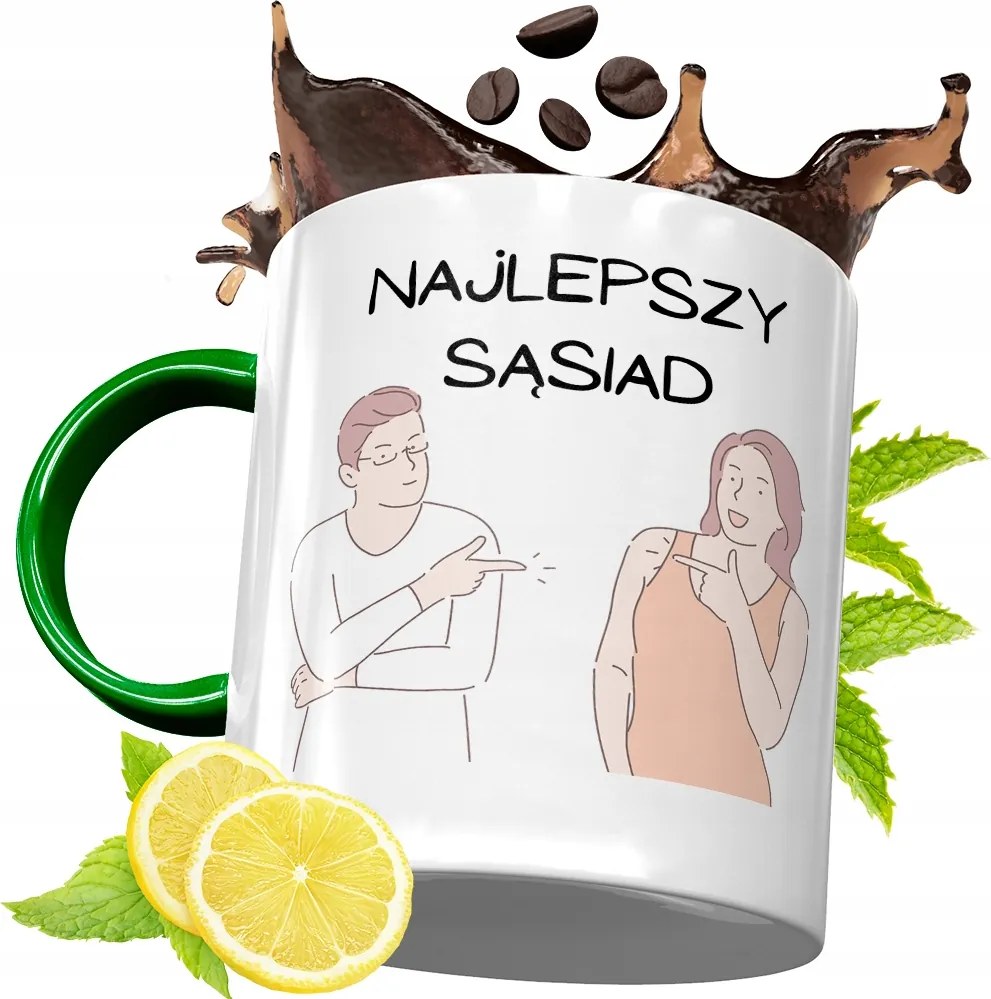 Zöld Bögre Születésnapra Ajándék fényképes nyomtatással