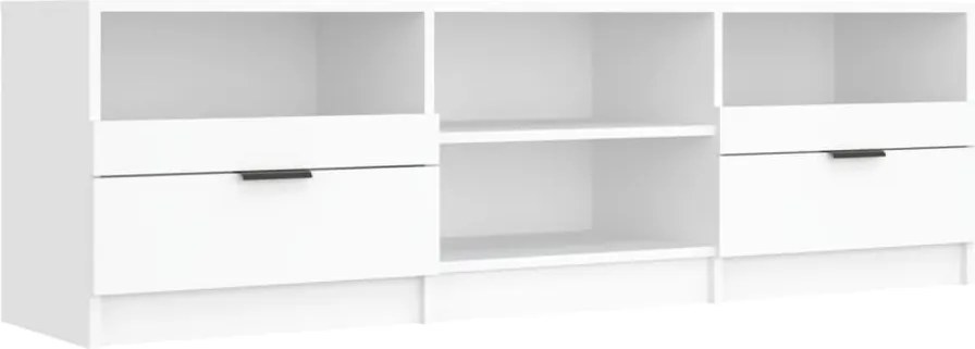 vidaXL fehér szerelt fa TV-szekrény 150 x 33,5 x 45 cm