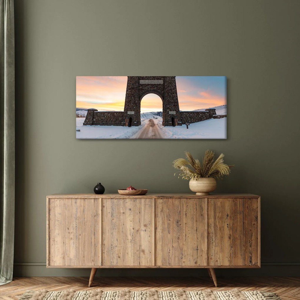A kapu képe, Yellowstone (120x50 cm)
