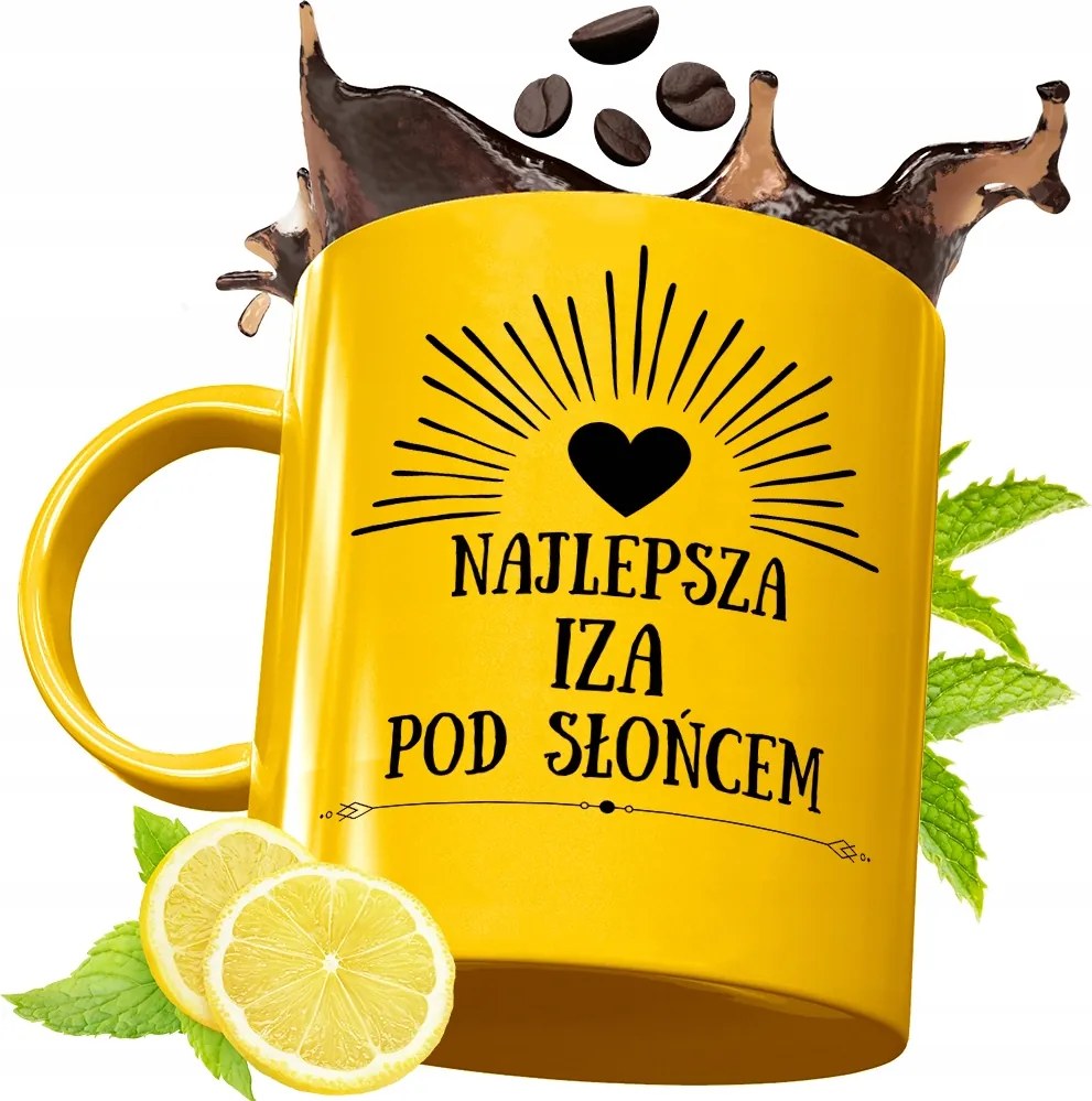 Prémium Arany Bögre Iza Születésnapra Ajándék Nyomtatott