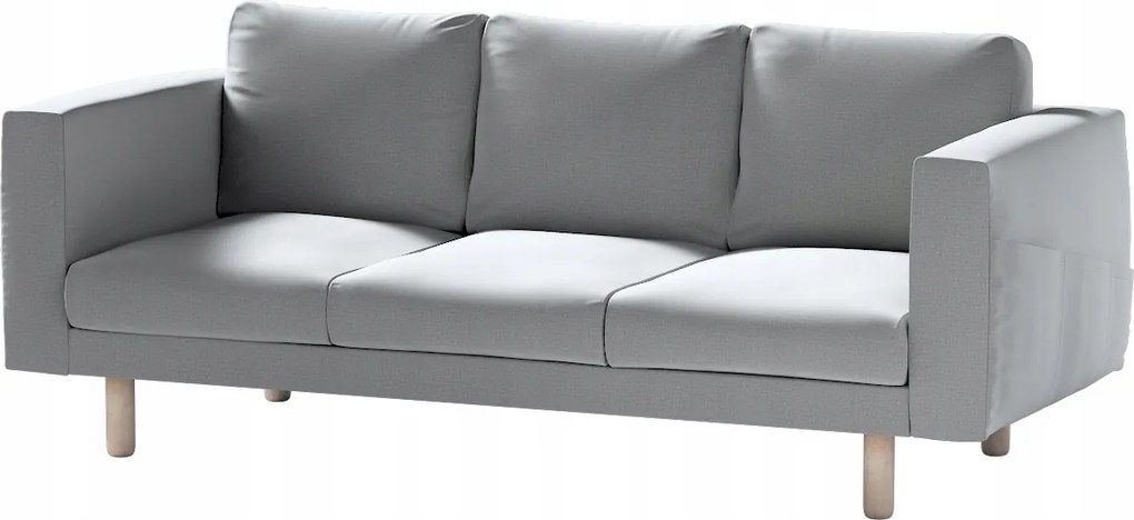 Dekoria Norsborg 3 személyes kanapé huzat Ikea szürke