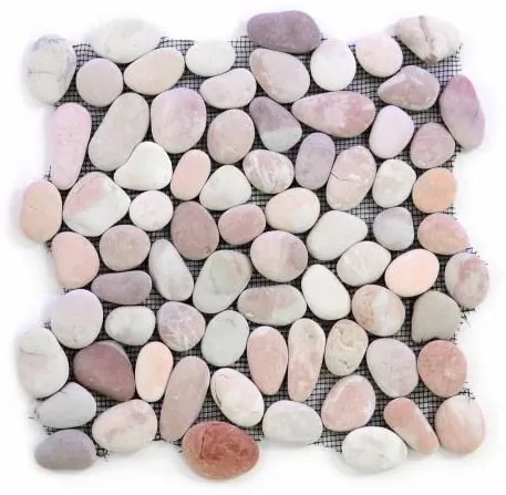 DIVERO Mozaik Garth folyami kavicsok csempe 1 m2