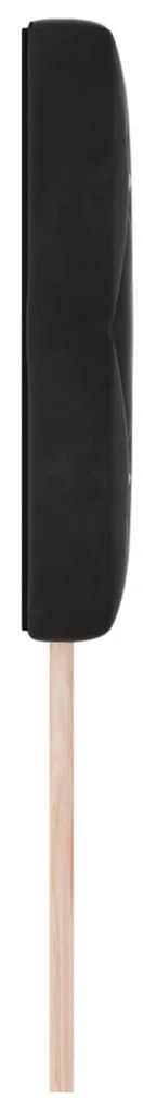 LED Fejtámla LED -es lámpákkal Argyle Fekete 80 cm Bársony