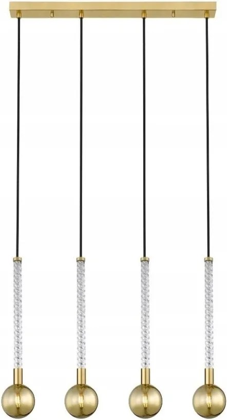 Négypontos függőlámpa Mida P0583-04A-2GHF Zuma Line asztal fölé