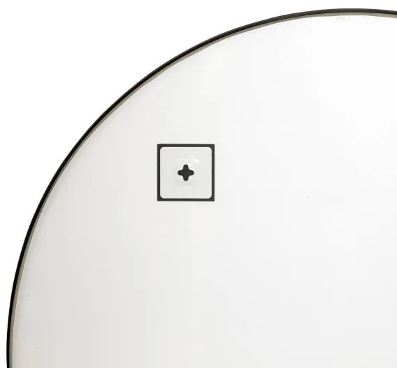 Atmosphera - Fali tükör ALICE 65x90 cm fekete