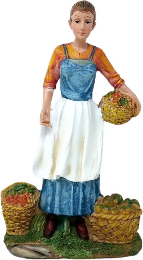 Betlehem Figura 'gyümölcsökkel És Zöldségekkel' 30cm magas figurákhoz