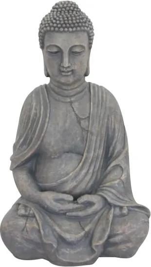 Buddha szürke kerti dekoráció - ADDU