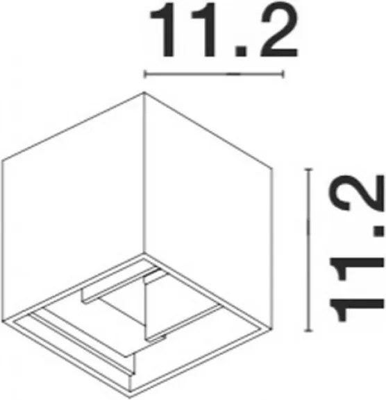 NOVALUCE 847407 COMO Modern Kültéri Fali Lámpa LED IP54
