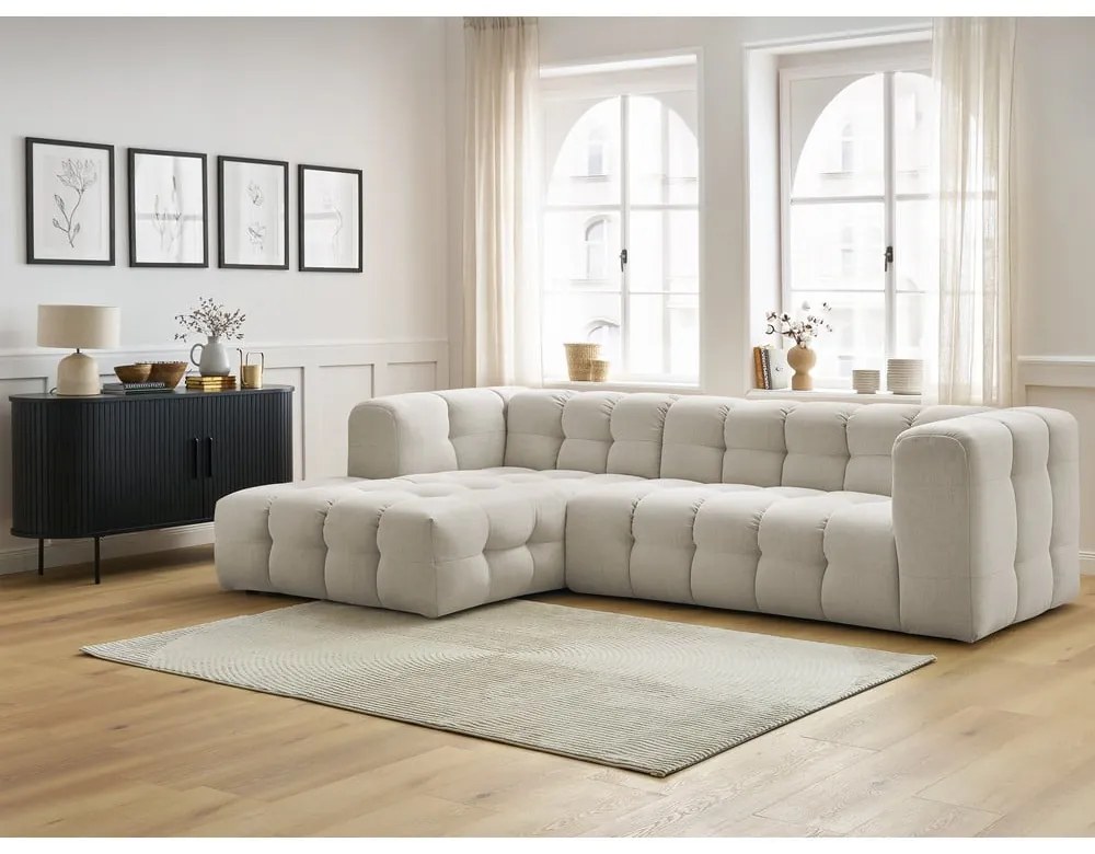 Bézs sarokkanapé Cloud – Bobochic Paris