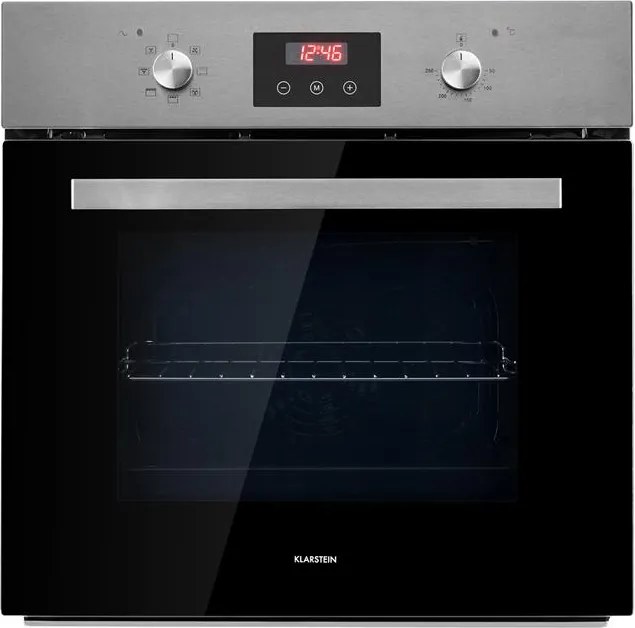 Klarstein Kalahari, beépített sütő, 2300 W, 7 funkció, fekete
