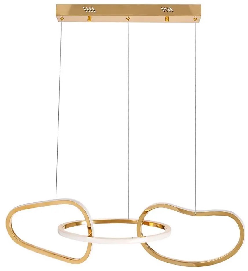 LED függeszték kábelen ANNELI LED/30W/230V 80 cm arany