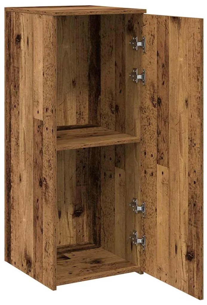 tároló szekrény antik fa 40x45x103,5 cm szerelt fa