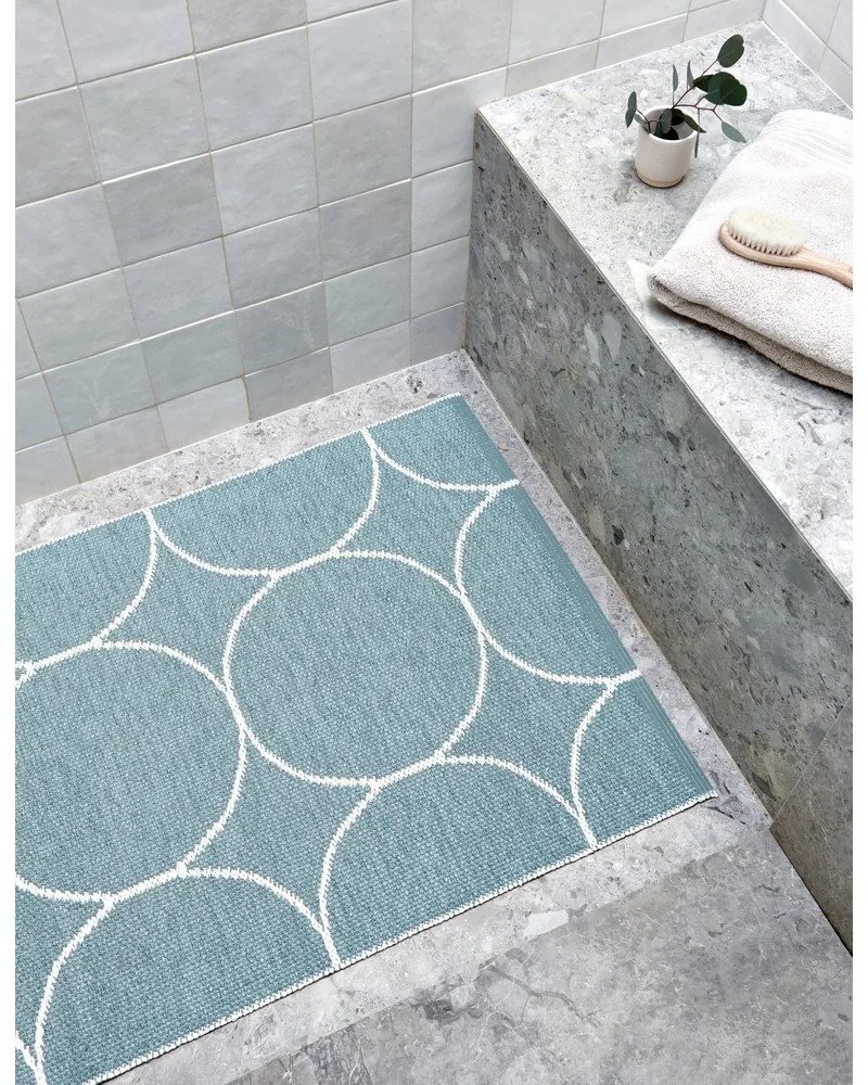 Világoskék kültéri-beltéri futószőnyeg 70x200 cm Boo Haze – Pappelina