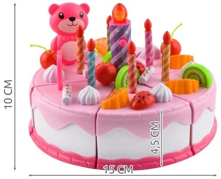 Születésnapi torta - 80 elem 22437
