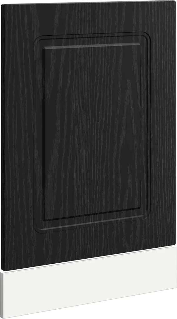 vidaXL Konyhaszekrény Kalmar Fekete tölgy 45 x 1,5 x 67 cm Faanyag