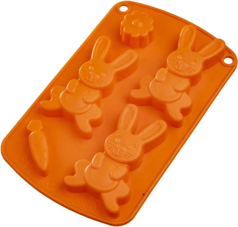 Szilikon forma húsvéti keksz sütőforma Nyuszi